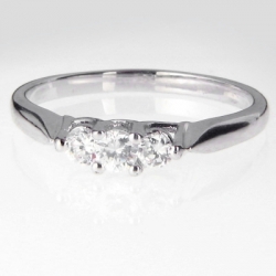 Trauringe Platin Platin Verlobungsring mit Brillanten P35 Platin Ring